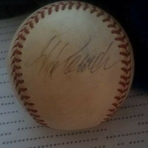 NY YANKEES Autographed baseball Multi Signatures